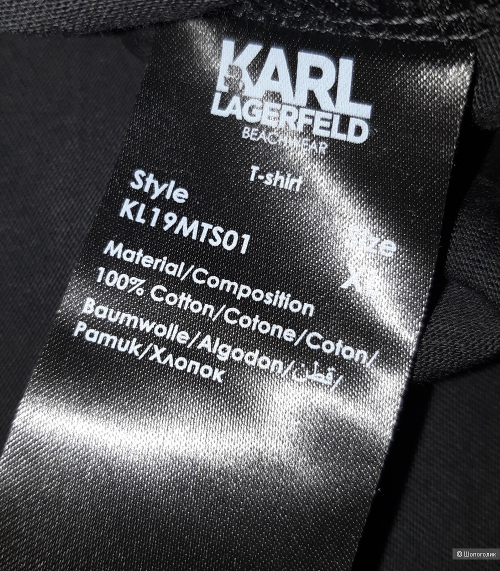 Футболка karl lagerfeld, размер l/xl