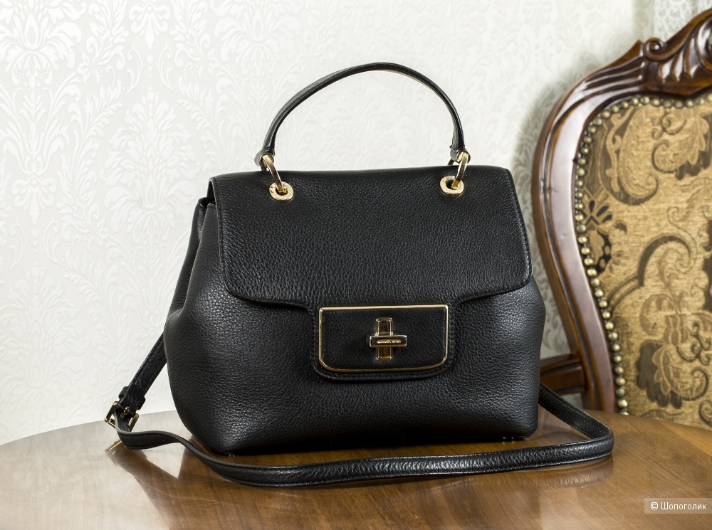 Сумка-сэтчел женская, - Michael Kors Emery, medium.