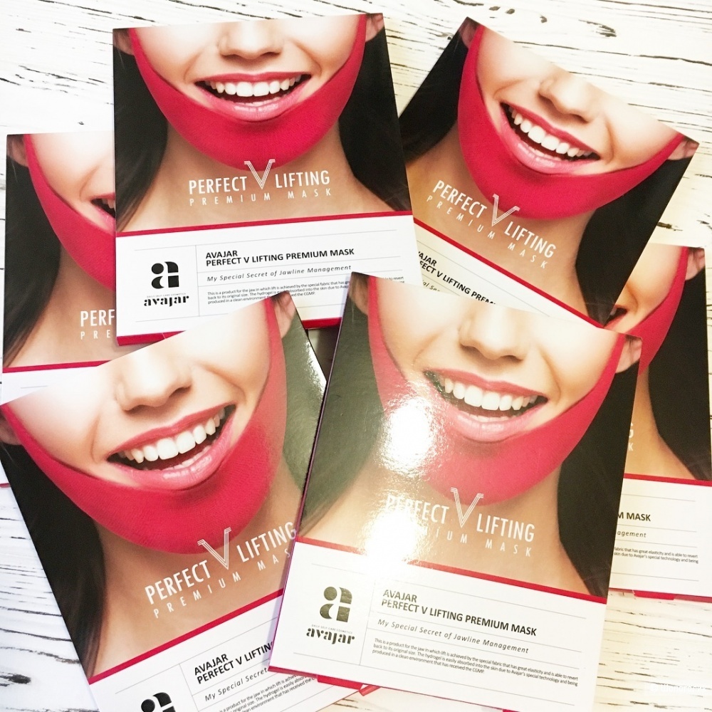 Avajar Pefect V Lifting Premium Mask Маска-бандаж для лифтинга овала лица