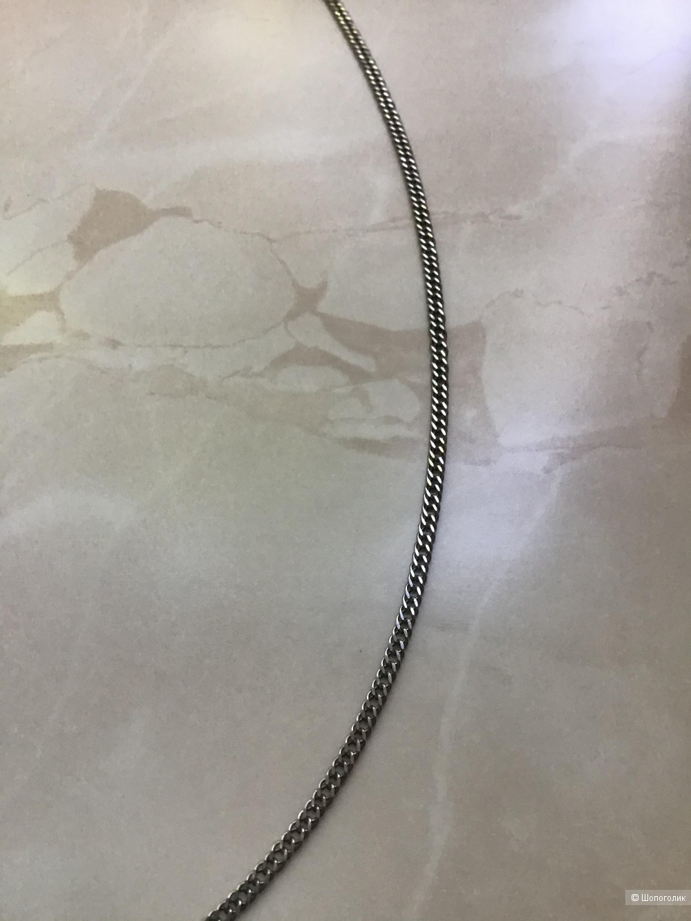 Серебряная цепочка, 40 см