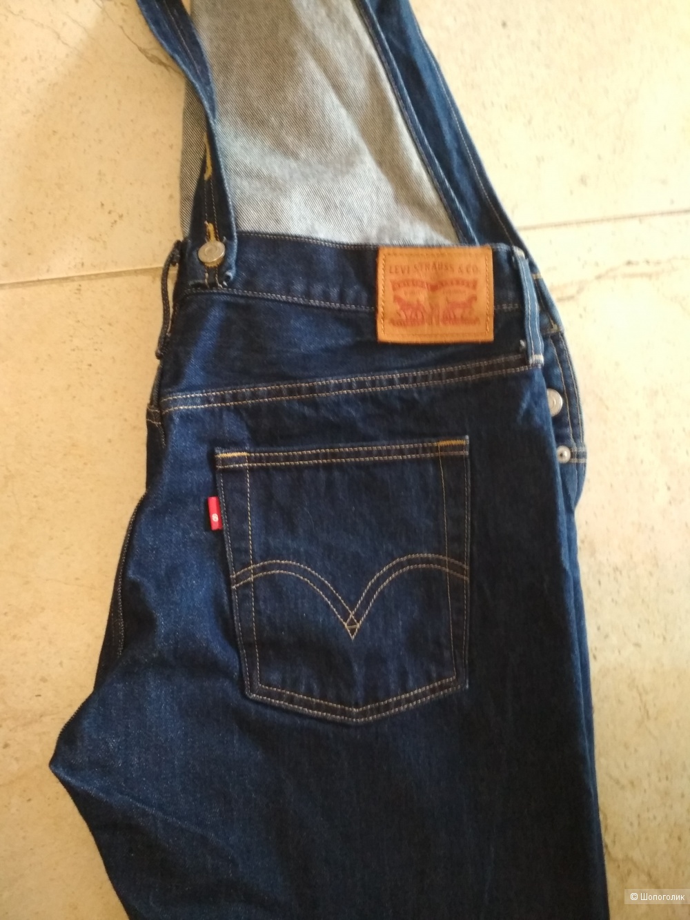 Джинсовый комбинезон Levi's, р. 46