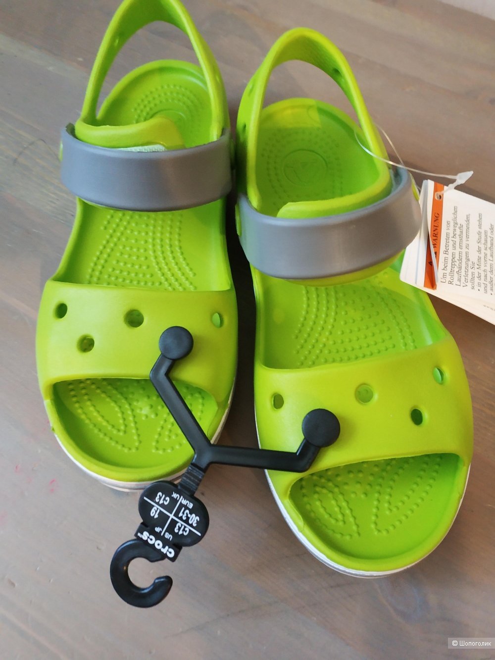 Crocs сандалии размер C13 на 30-31