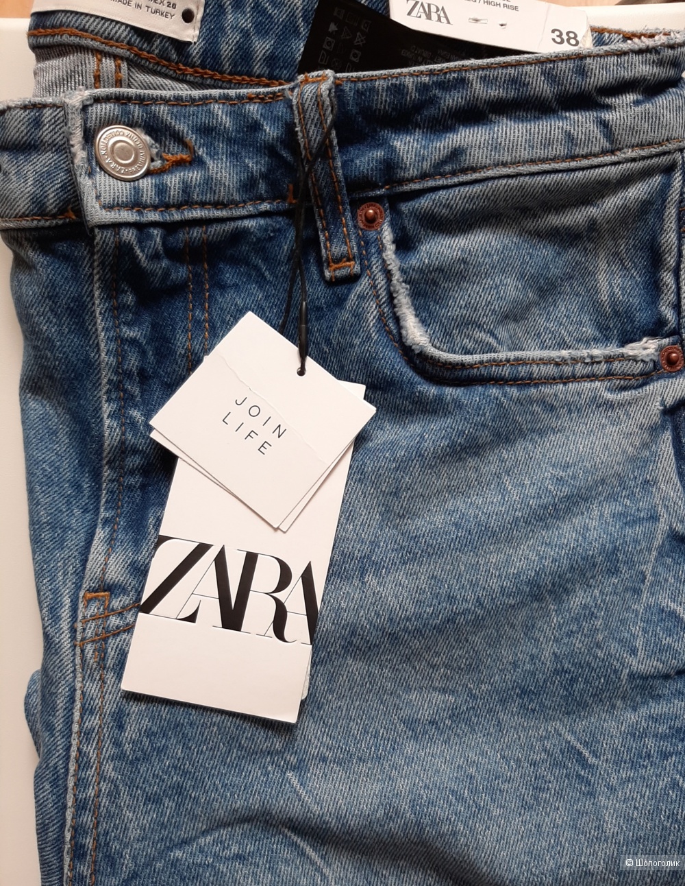 Джинсы Zara eur 38