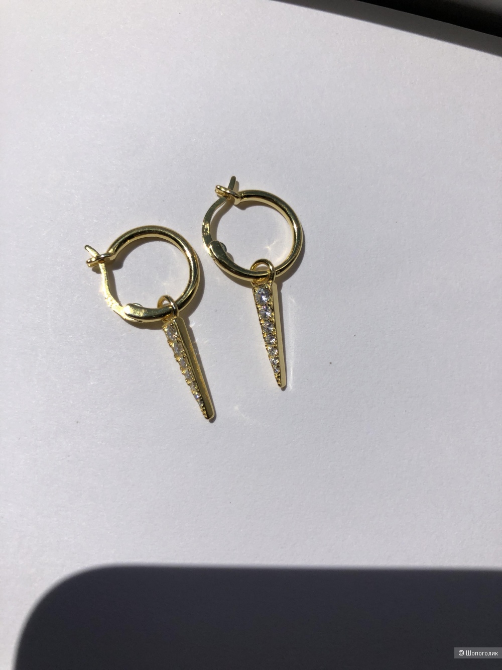 Серьги стиль Celine