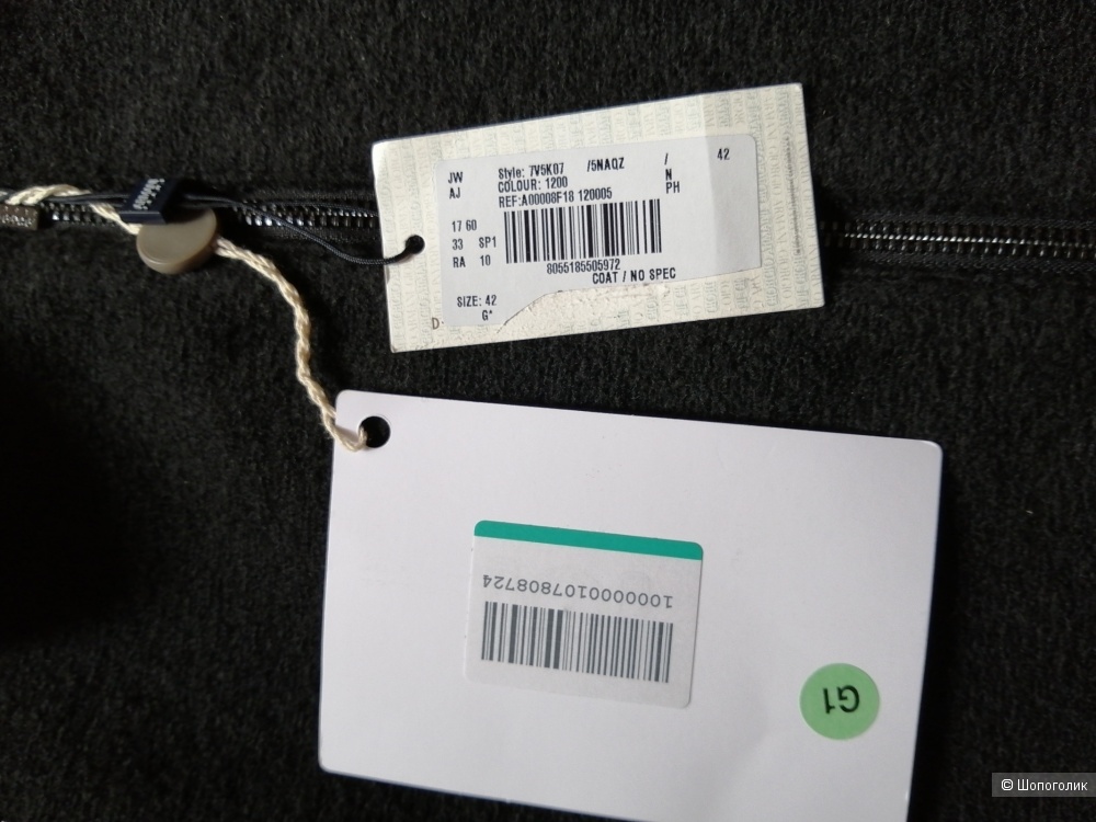 Пальто Armani jeans размер 42eur