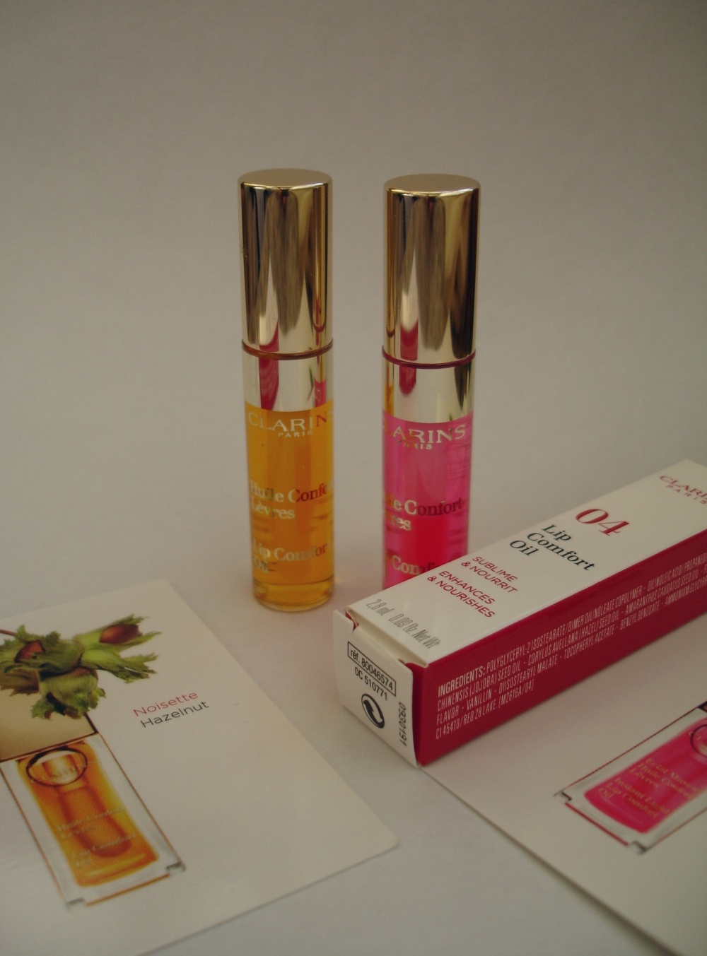 Набор масел-блесков для губ Lip Comfort Oil Clarins