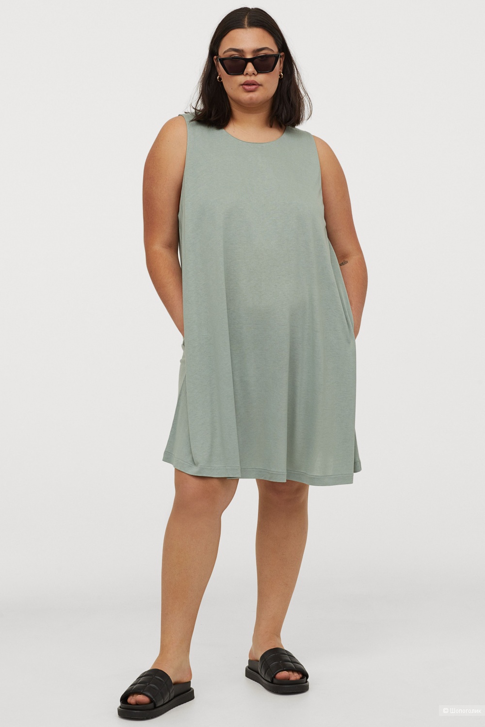 Платье-туника H&M размер 3XL (большемерка)