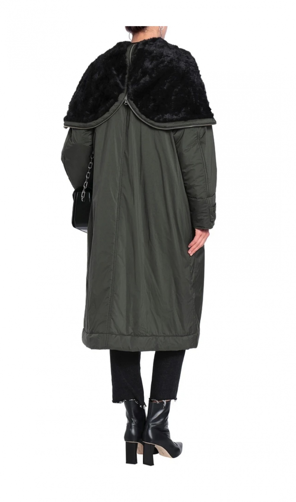 Пуховик, пуховое пальто McQ Alexander McQueen, размер 48 IT, 50-52 рос.