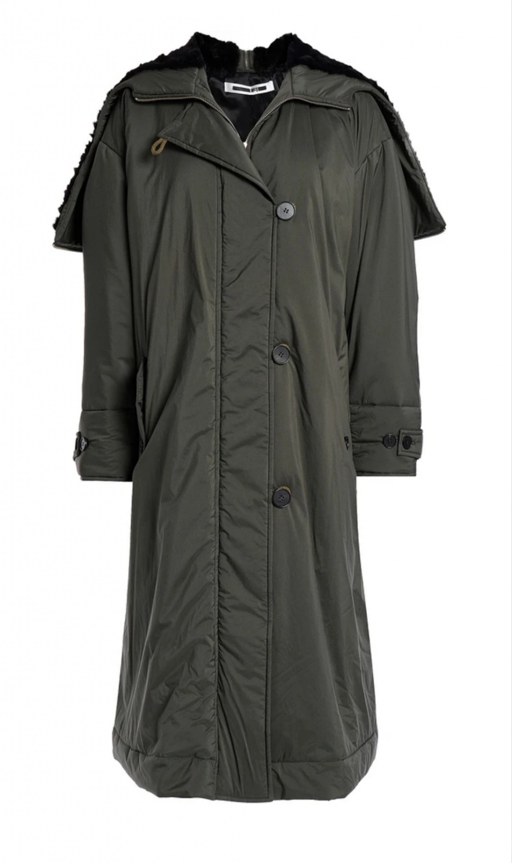 Пуховик, пуховое пальто McQ Alexander McQueen, размер 48 IT, 50-52 рос.