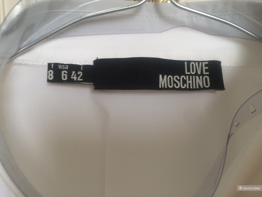 Рубашка белая Love Moschino, р.S