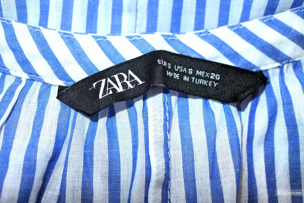 Блузка рубашка ZARA размер S