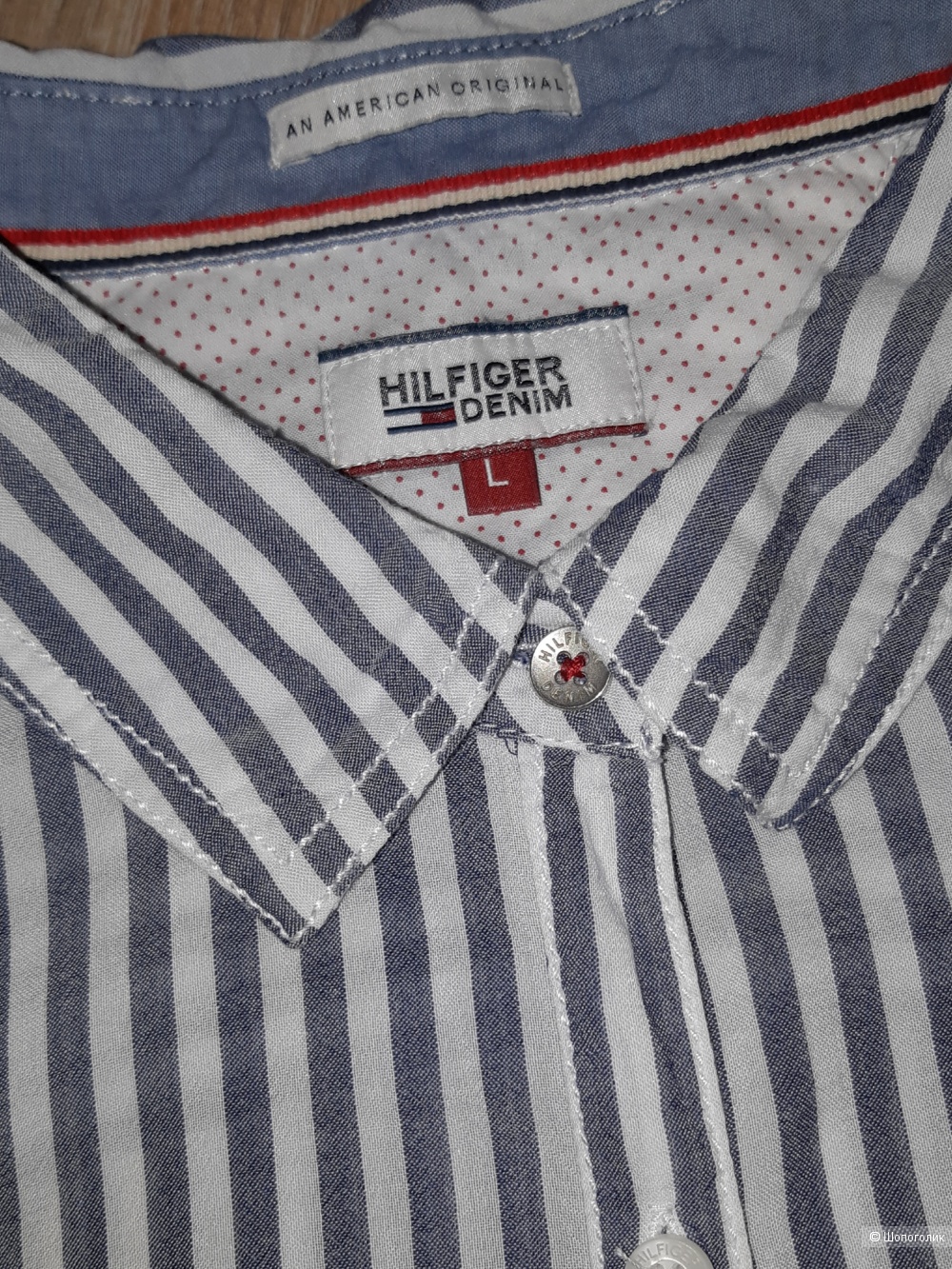 Рубашка tommy hilfiger, размер 46/48