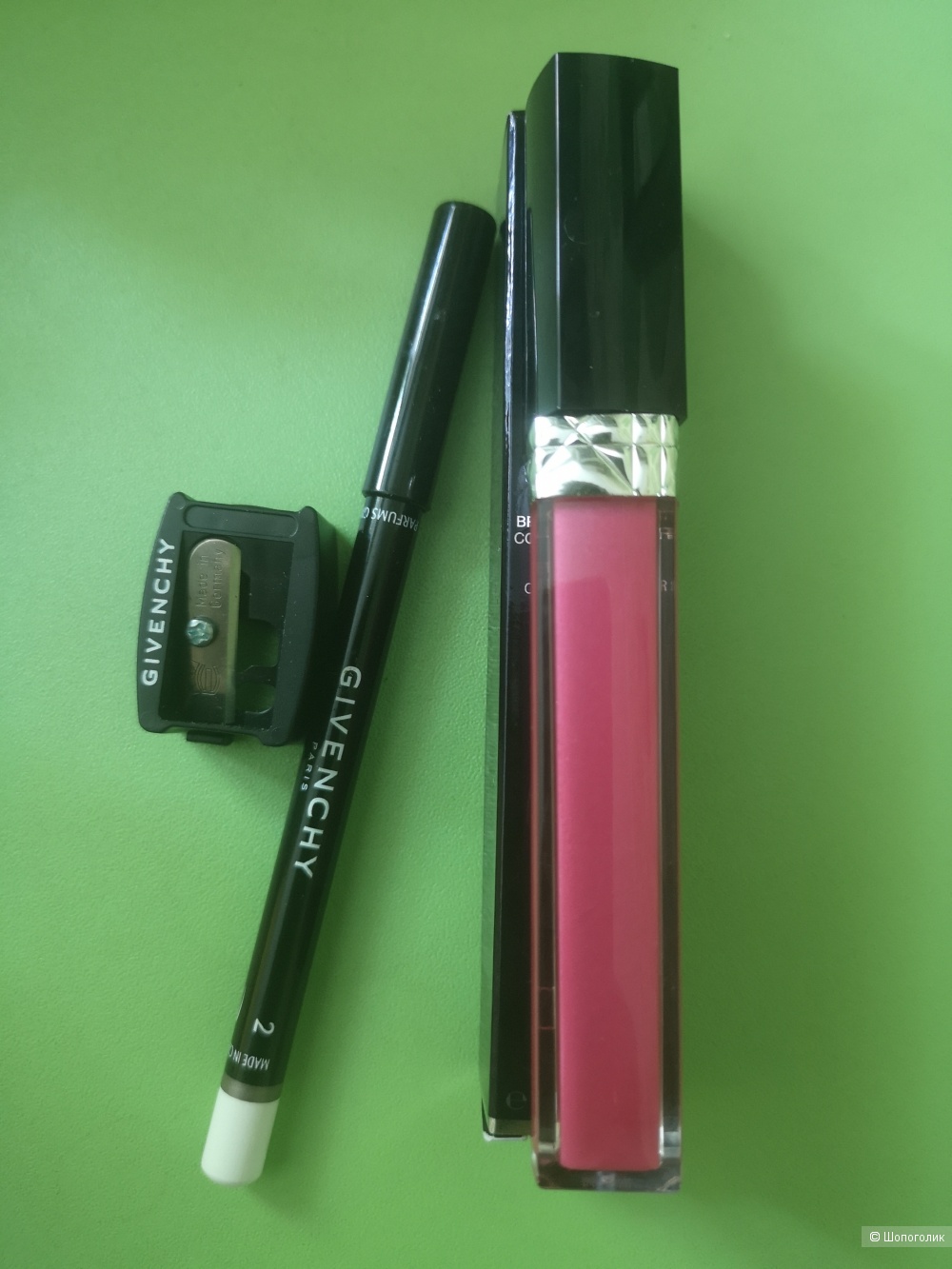 Блеск для губ Dior +карандаш для глаз Givenchy