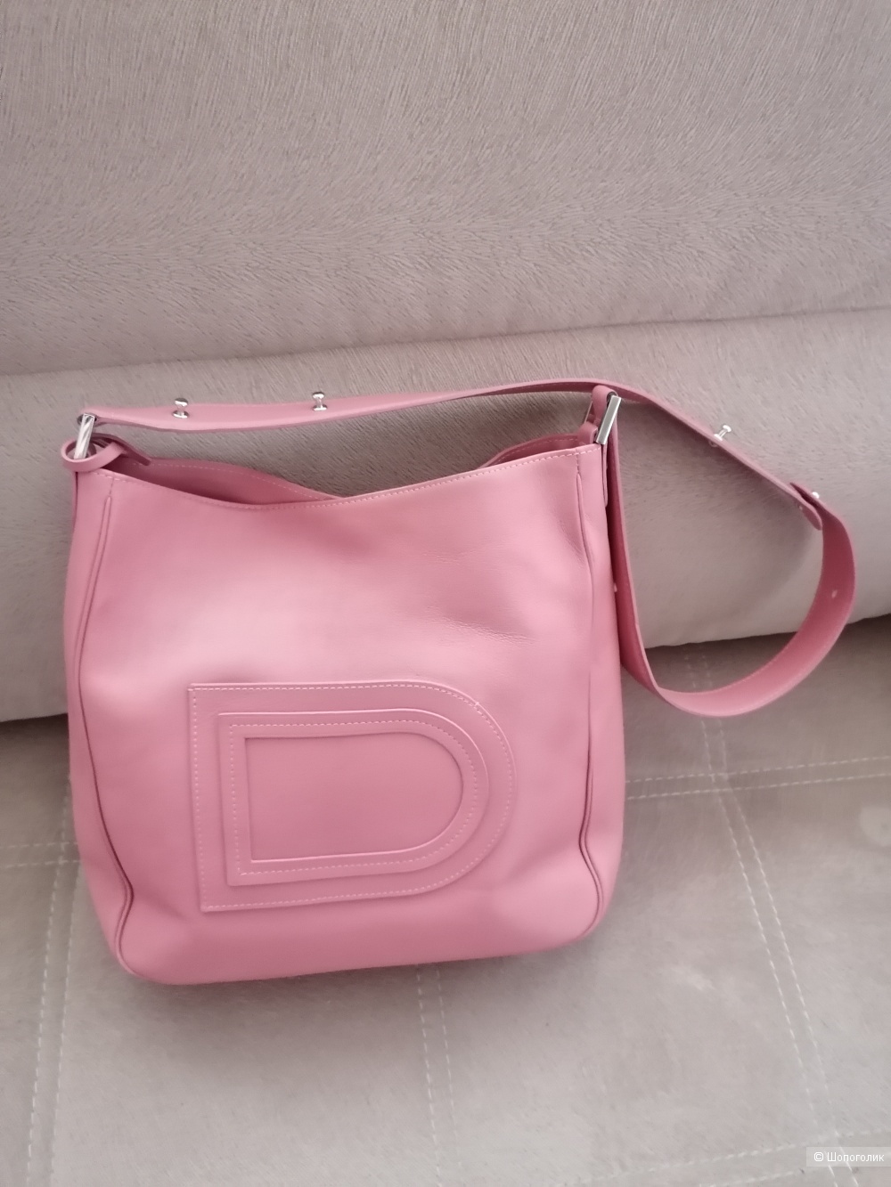 Кожаная сумка Delvaux