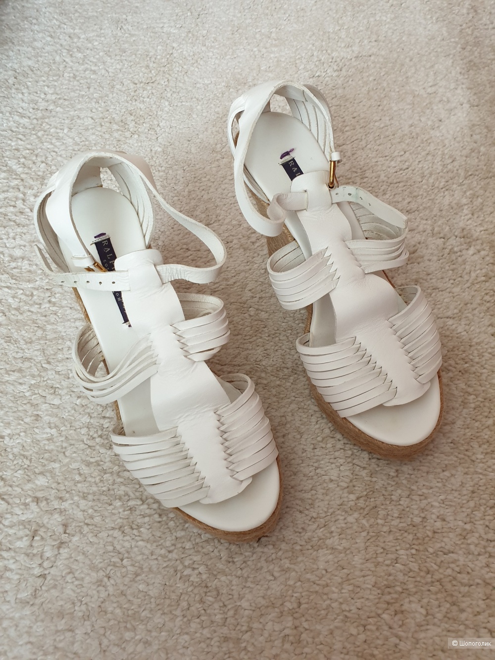 Босоножки Ralph Lauren collection р.9.5 US (39.5-40 рос.)