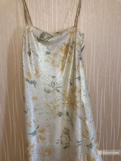 Платье Zara с пайетками, лимитированная коллекция р. S (rus 42-44)