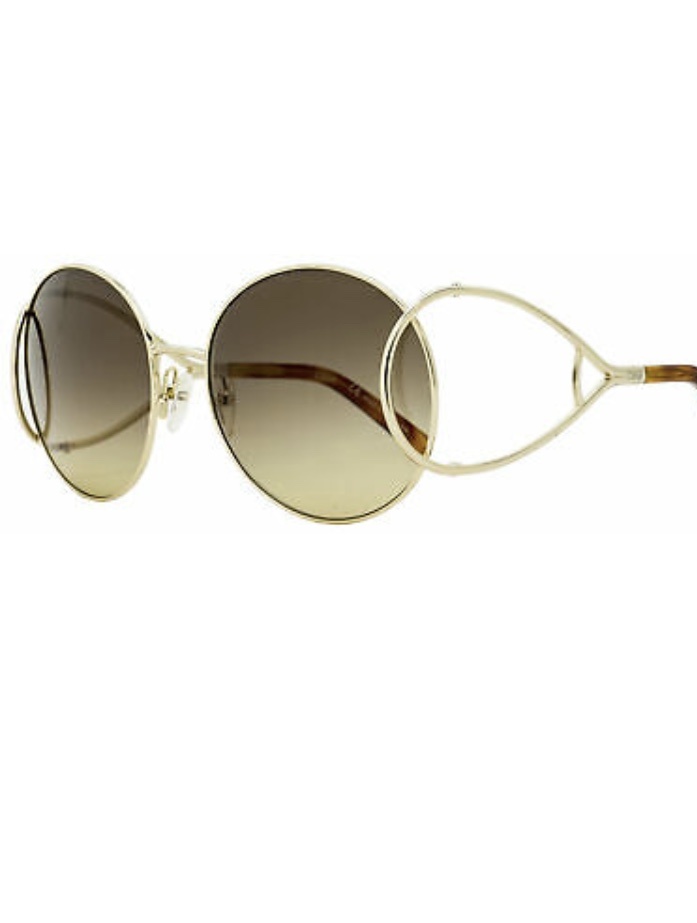 Солнцезащитные очки Chloe, золото/блондинка Гавана
