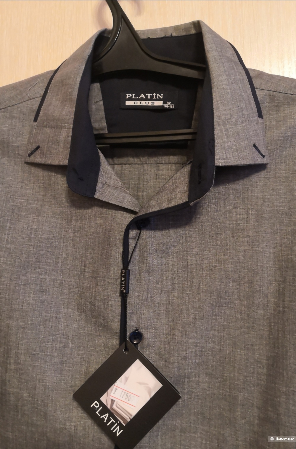 Рубашка Platin, размер 42, 170-182