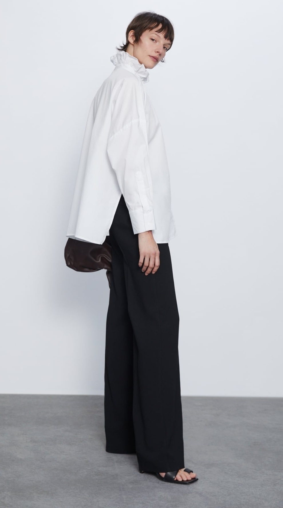 Блуза Zara размер оверсайз (s-m)