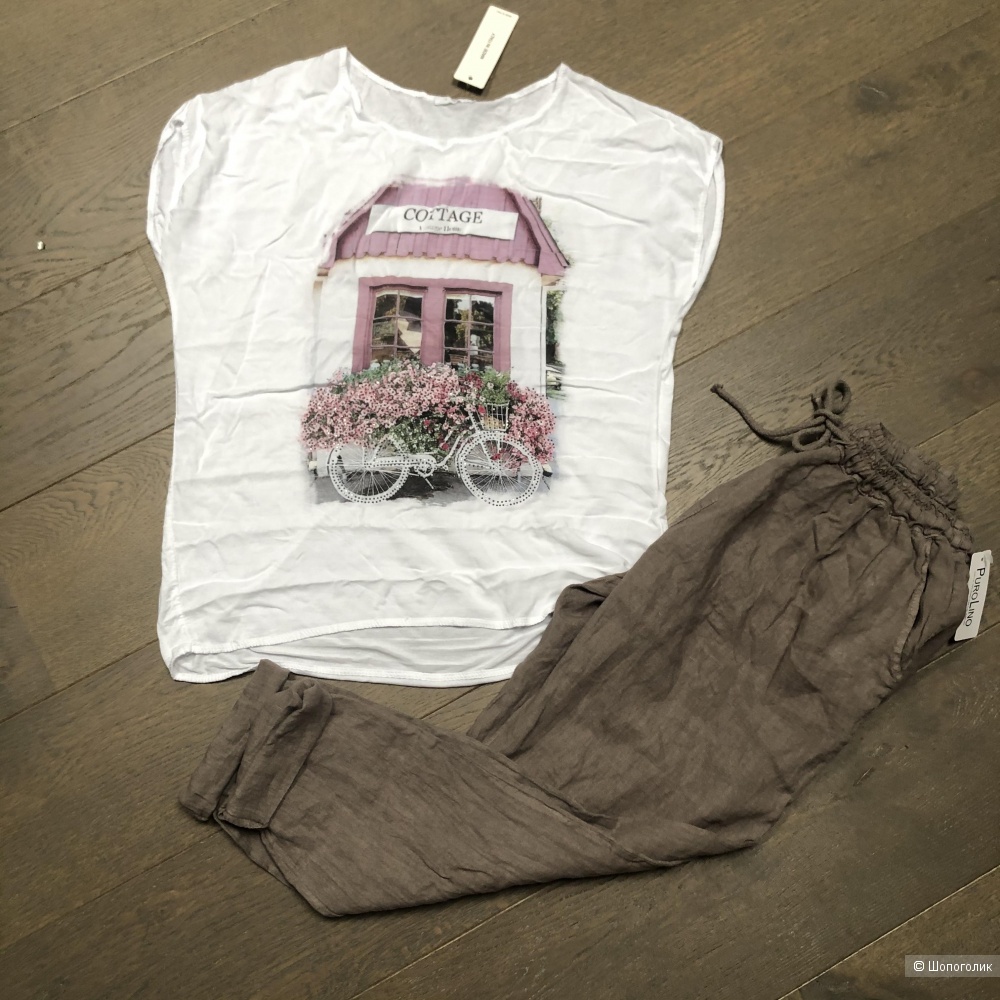 Футболка-блуза Cottage Italy moda, 44-50
