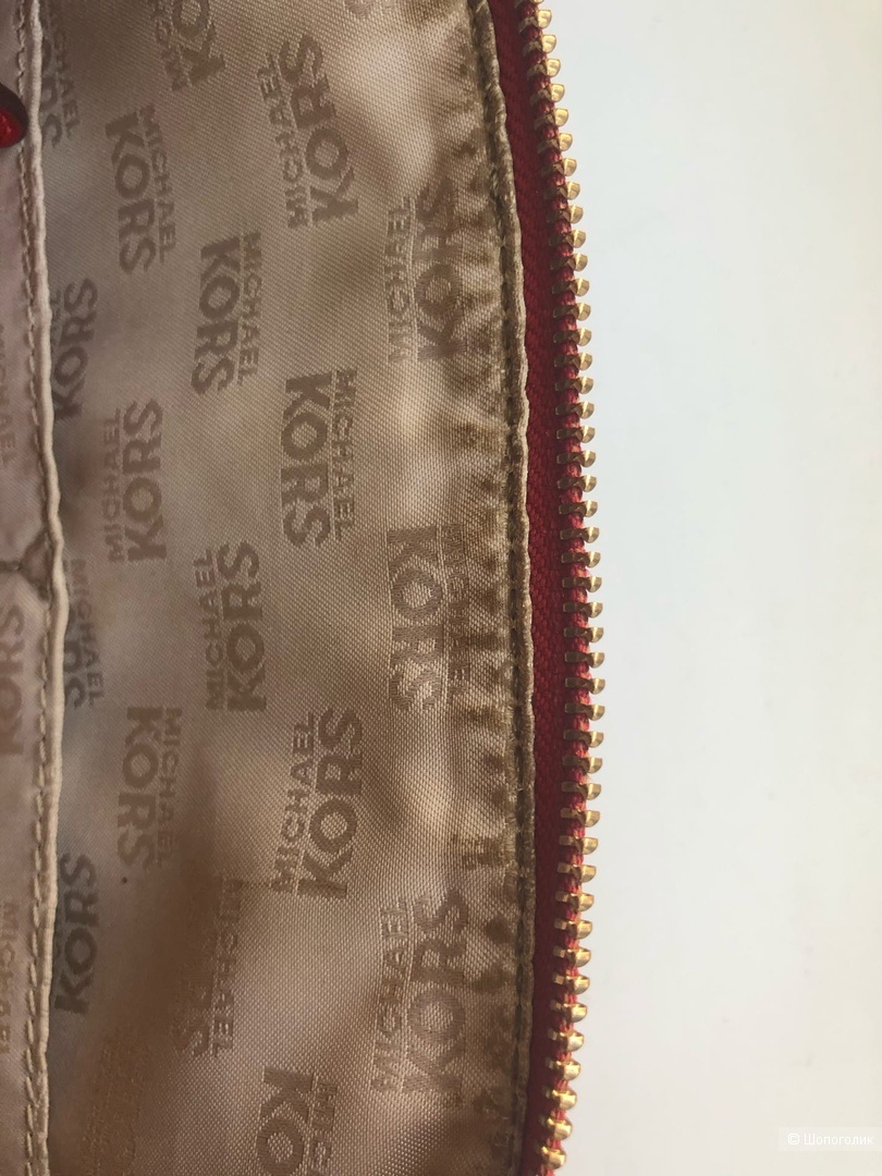 Сумка б/у Michael Kors Saffiano Small Satchel Leather