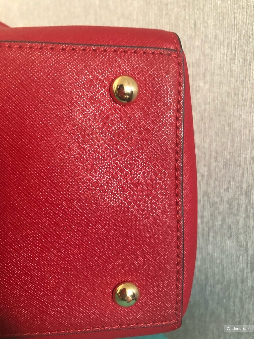 Сумка б/у Michael Kors Saffiano Small Satchel Leather