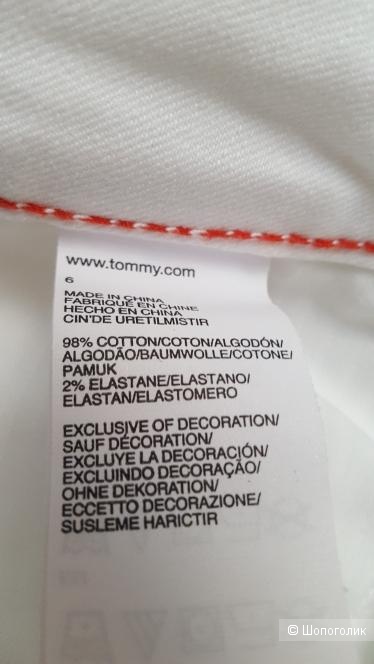 Джинсы Tommy Hilfiger skinny, размер 6