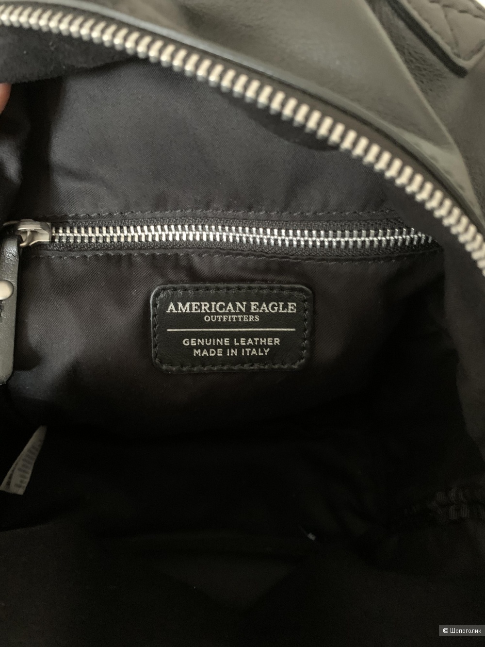 Кожаный рюкзак American Eagle
