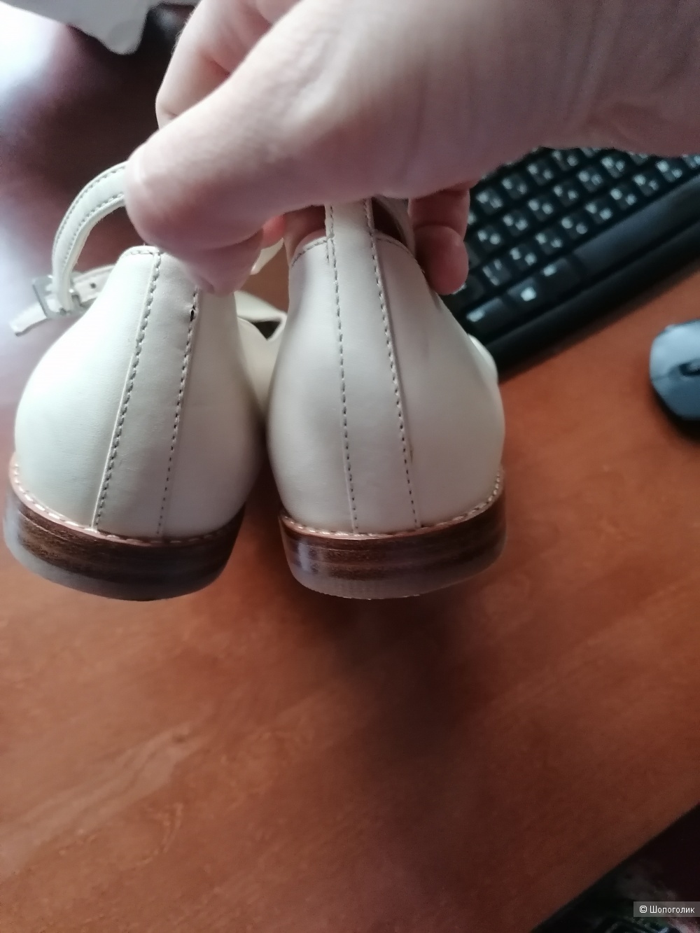 Кожаные туфли Clarks 37.5 размера