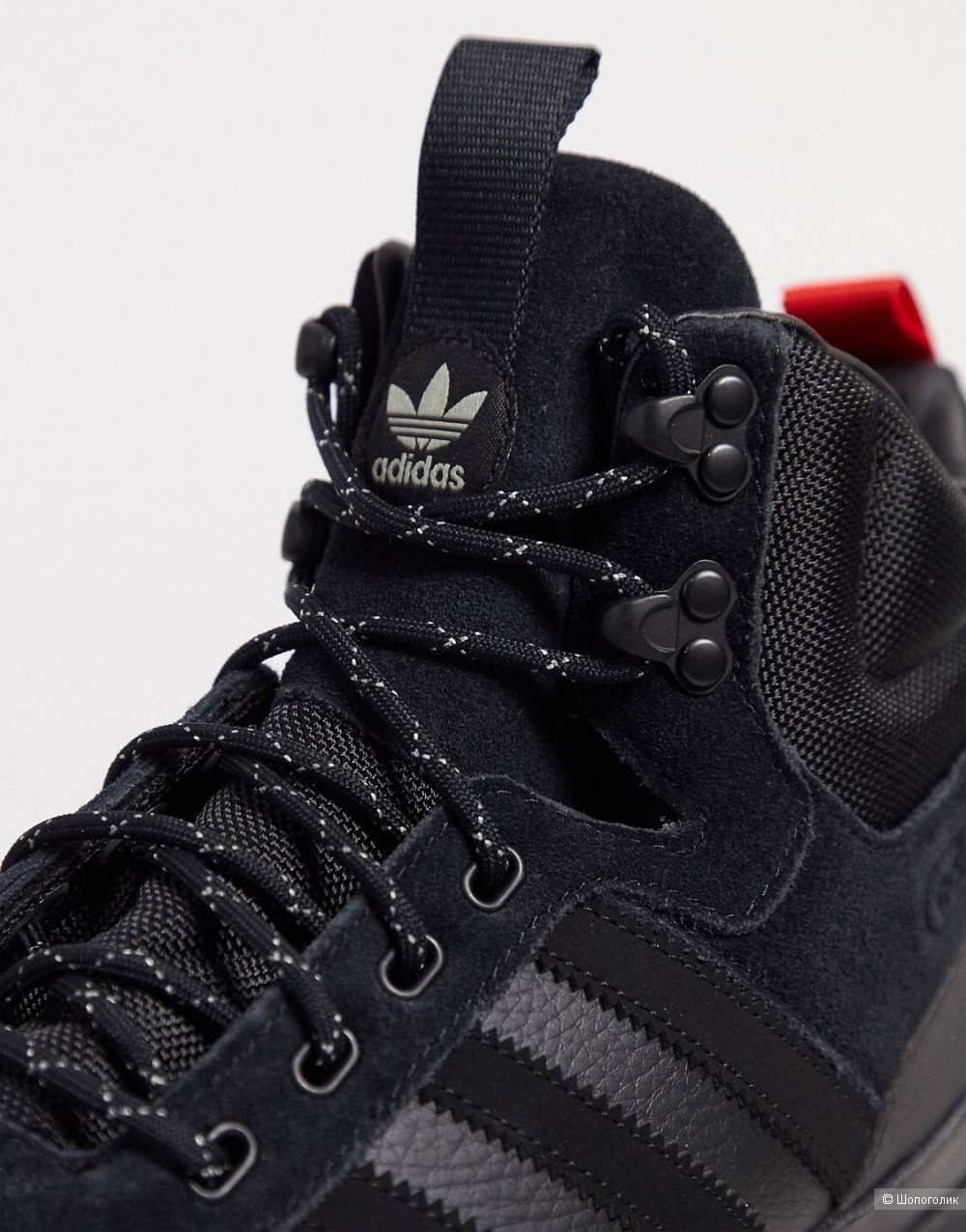 Чёрные ботинки Adidas originals baara EU 43,5