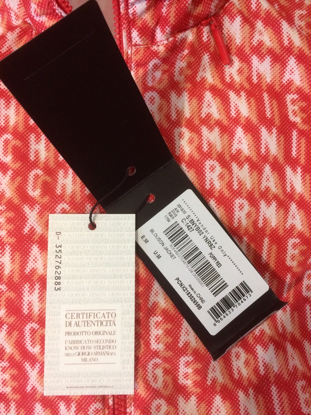 Куртка Armani Exchange, размер 44