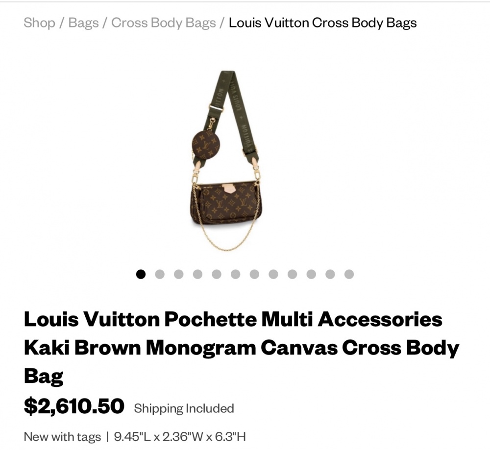 Сумка LOUIS VUITTON POCHETTE 3in1, one size