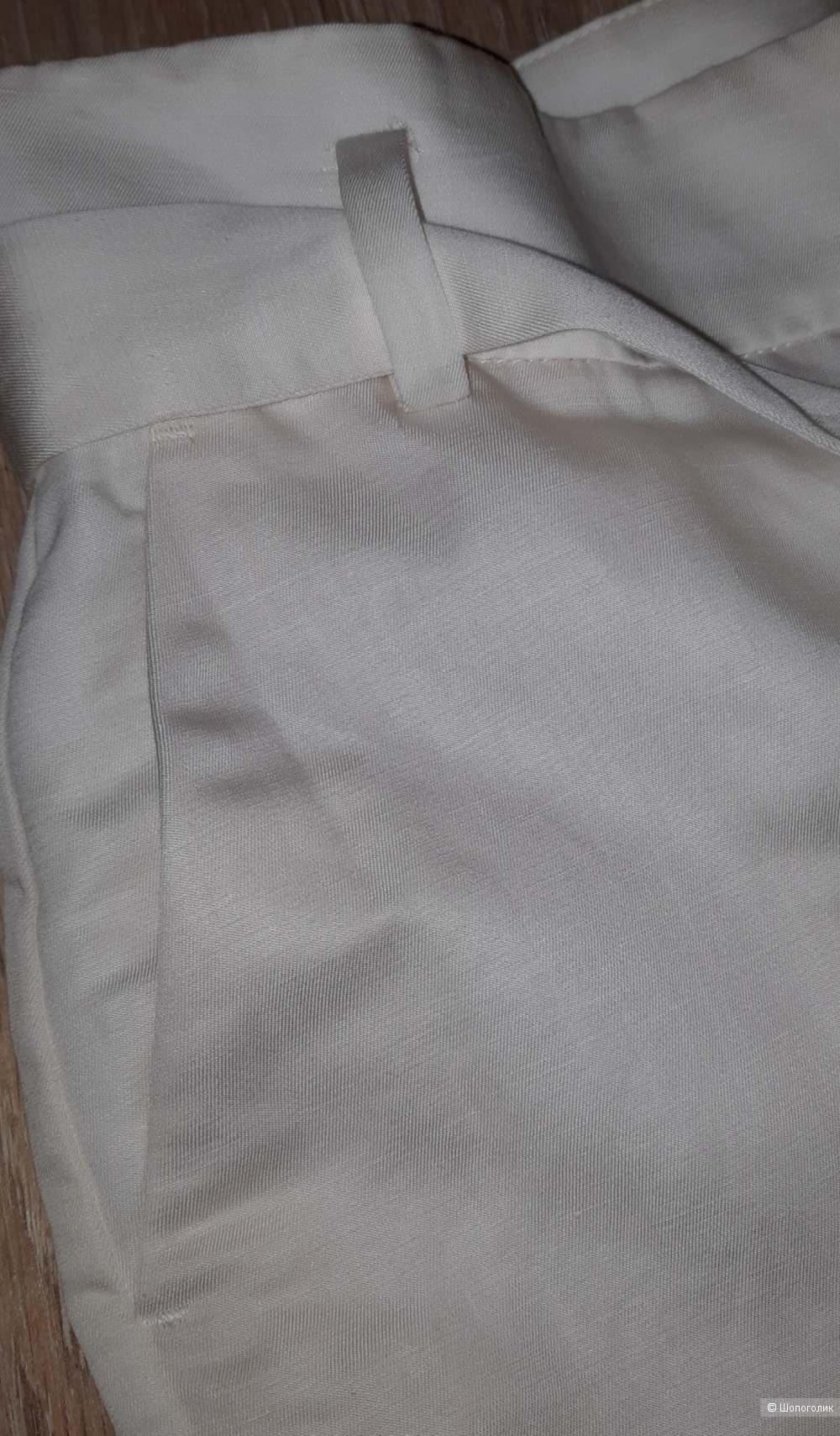 Новые белые брюки massimo dutti, размер 46