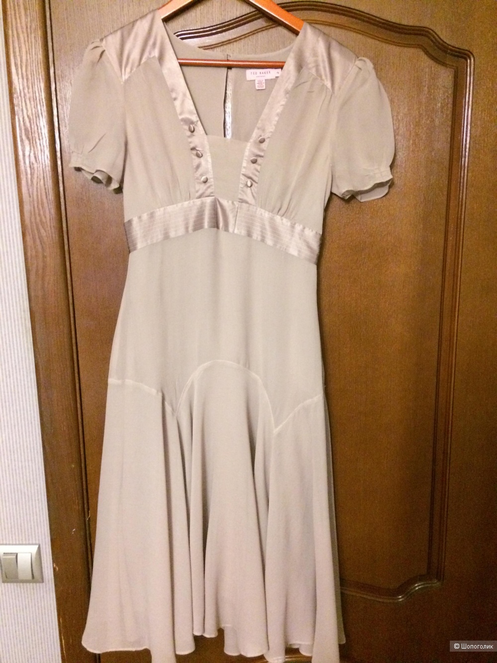 Шелковое платье Ted Baker, 2 (44/46 размер )