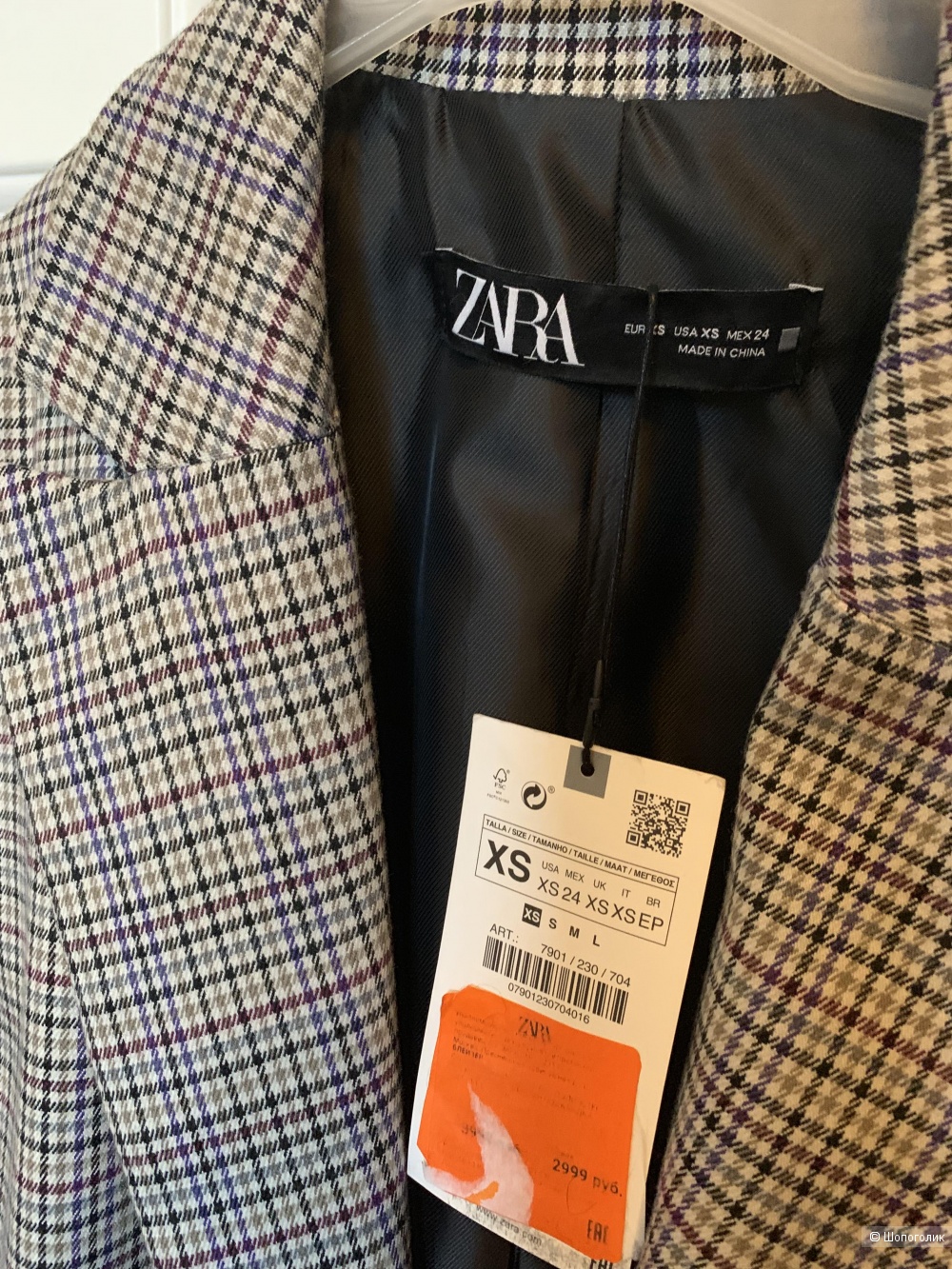Пиджак Zara, размер XS-M