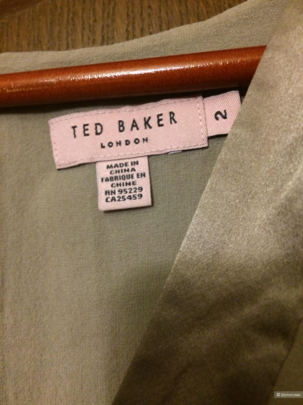 Шелковое платье Ted Baker, 2 (44/46 размер )