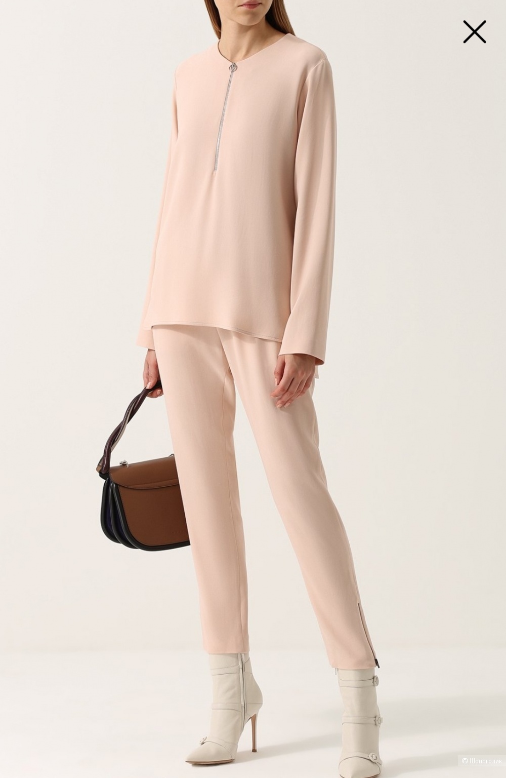 Блузка из вискозы STELLA MCCARTNEY 44ит(46росс)