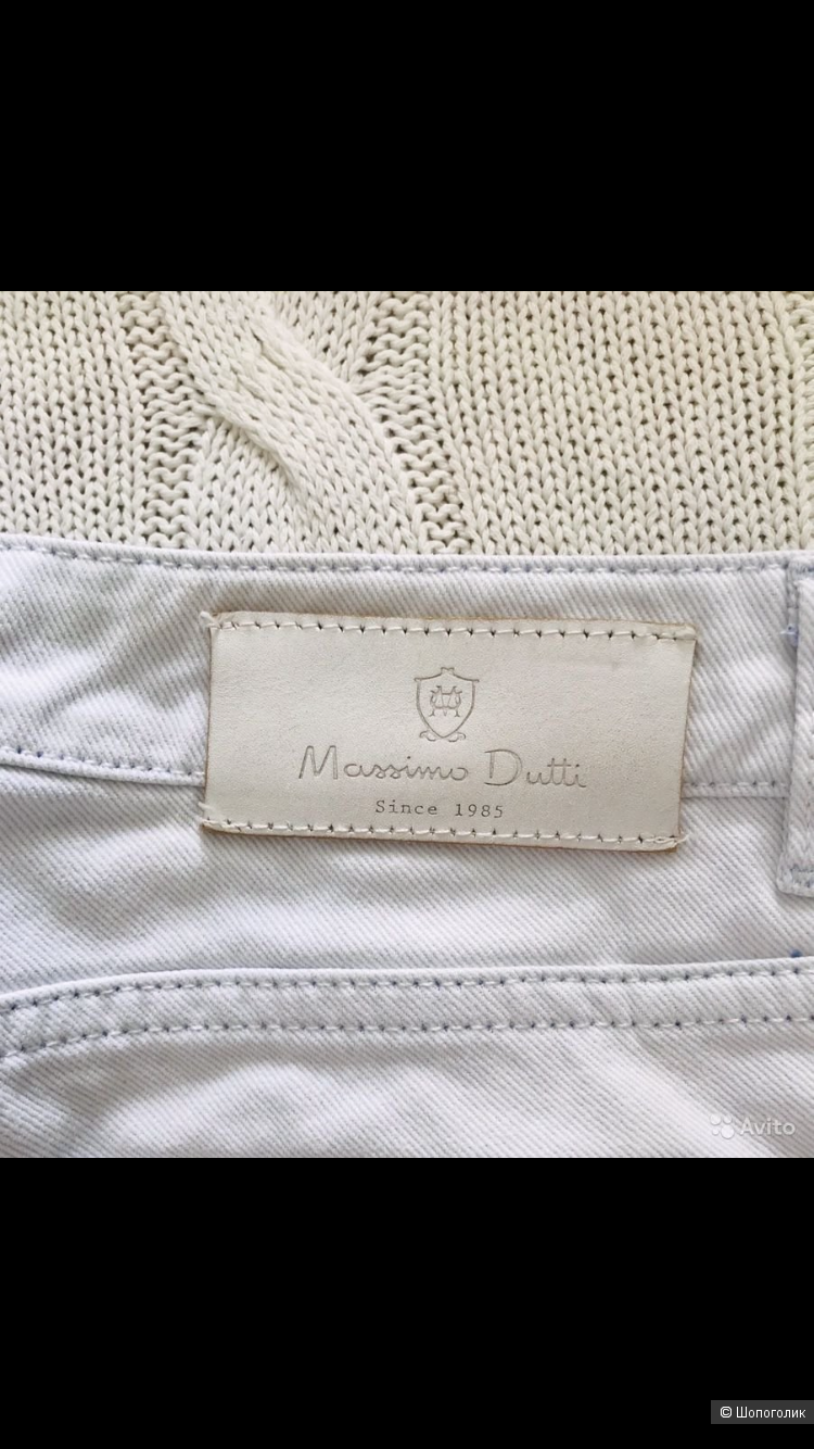 Белые джинсы Massimo Dutti, 42 размер