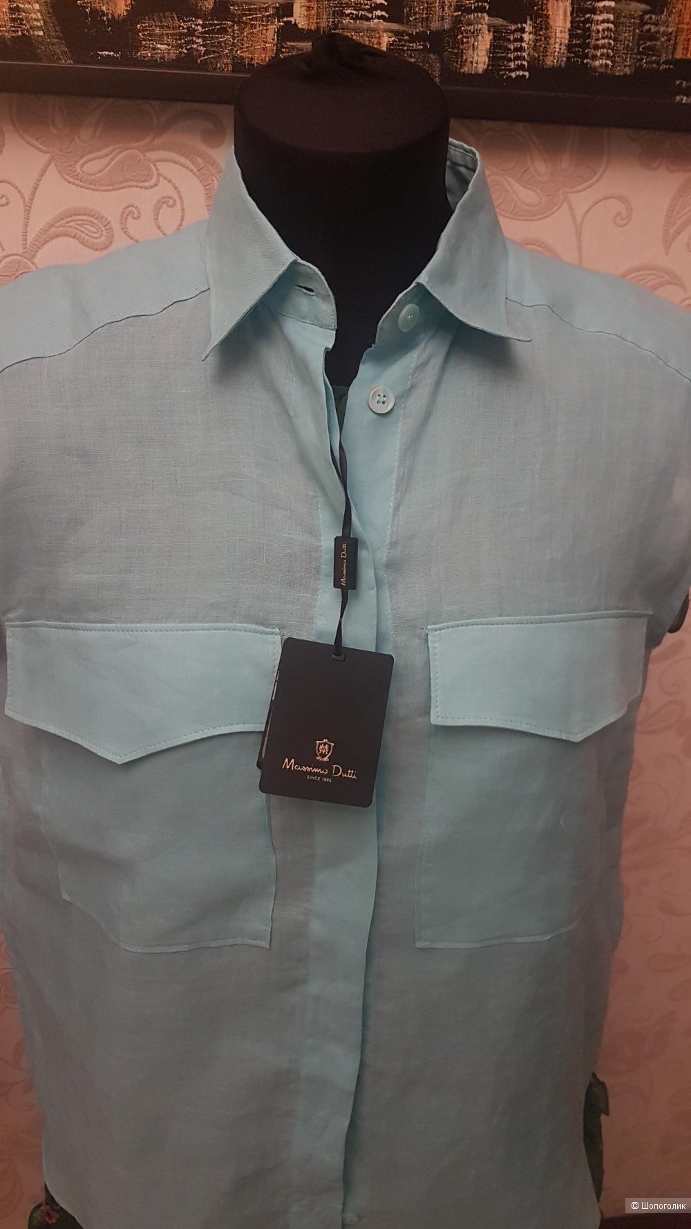 Блузка-рубашка, Massimo Dutti,  46-50