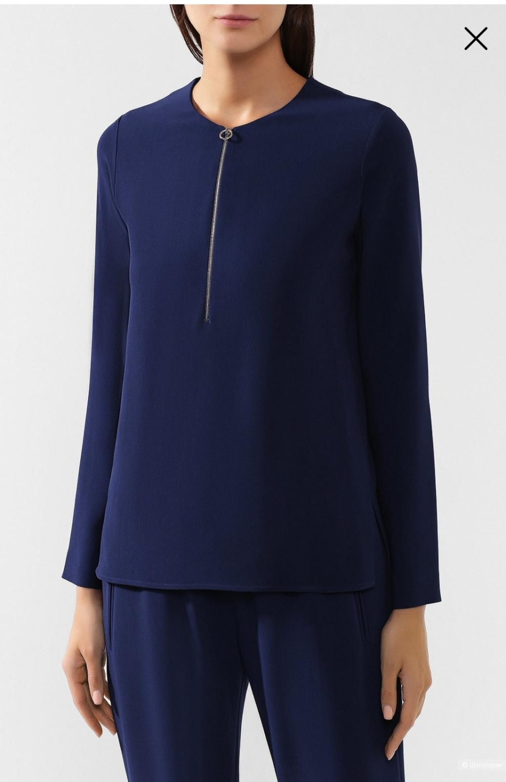 Блузка из вискозы STELLA MCCARTNEY 44ит(46росс)
