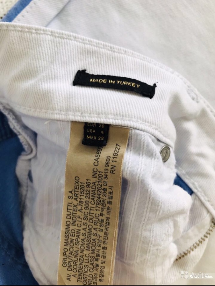 Белые джинсы Massimo Dutti, 42 размер