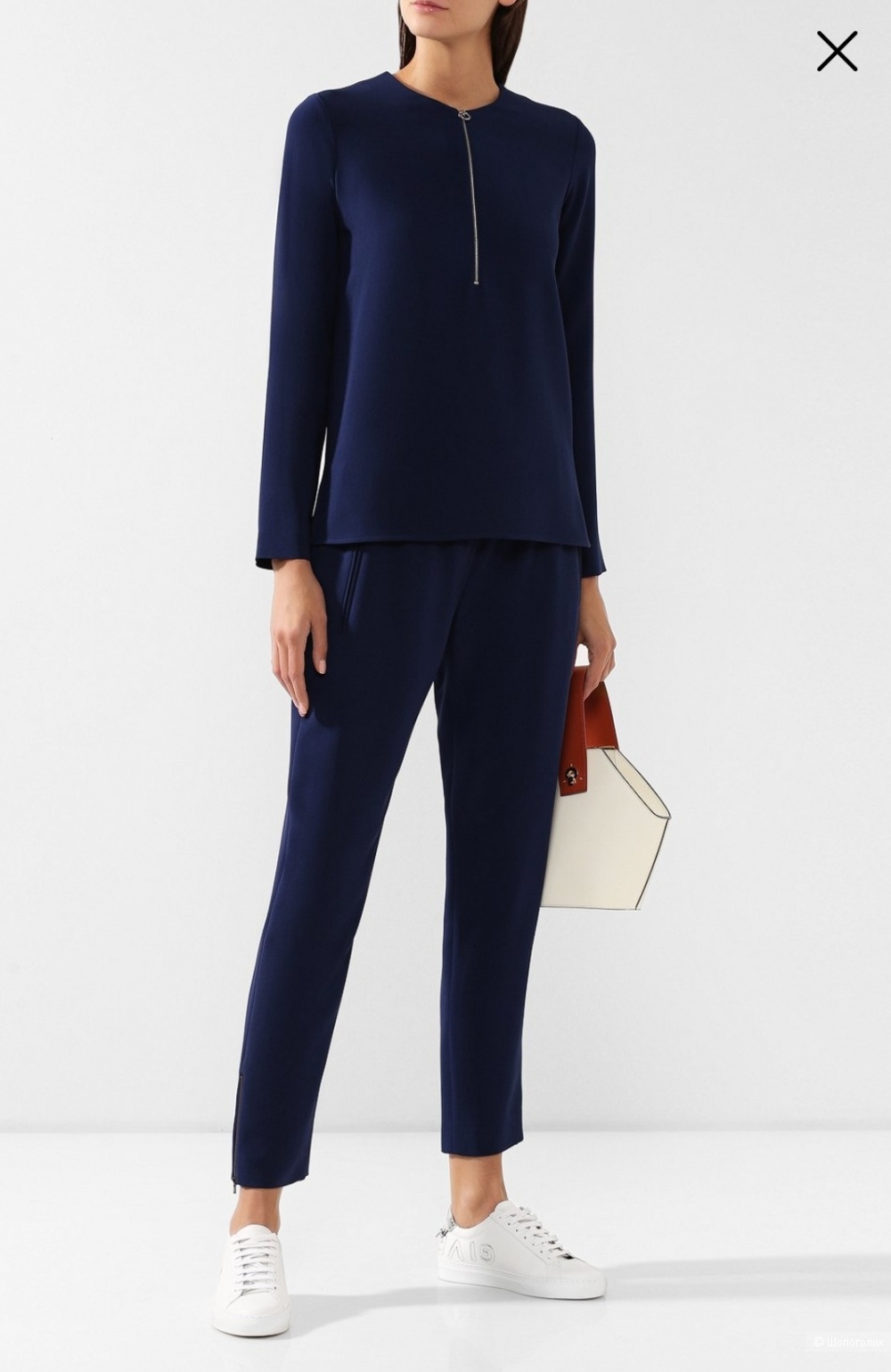 Блузка из вискозы STELLA MCCARTNEY 44ит(46росс)