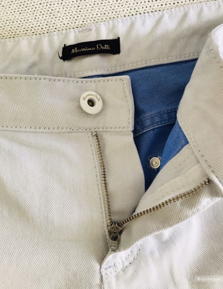 Белые джинсы Massimo Dutti, 42 размер