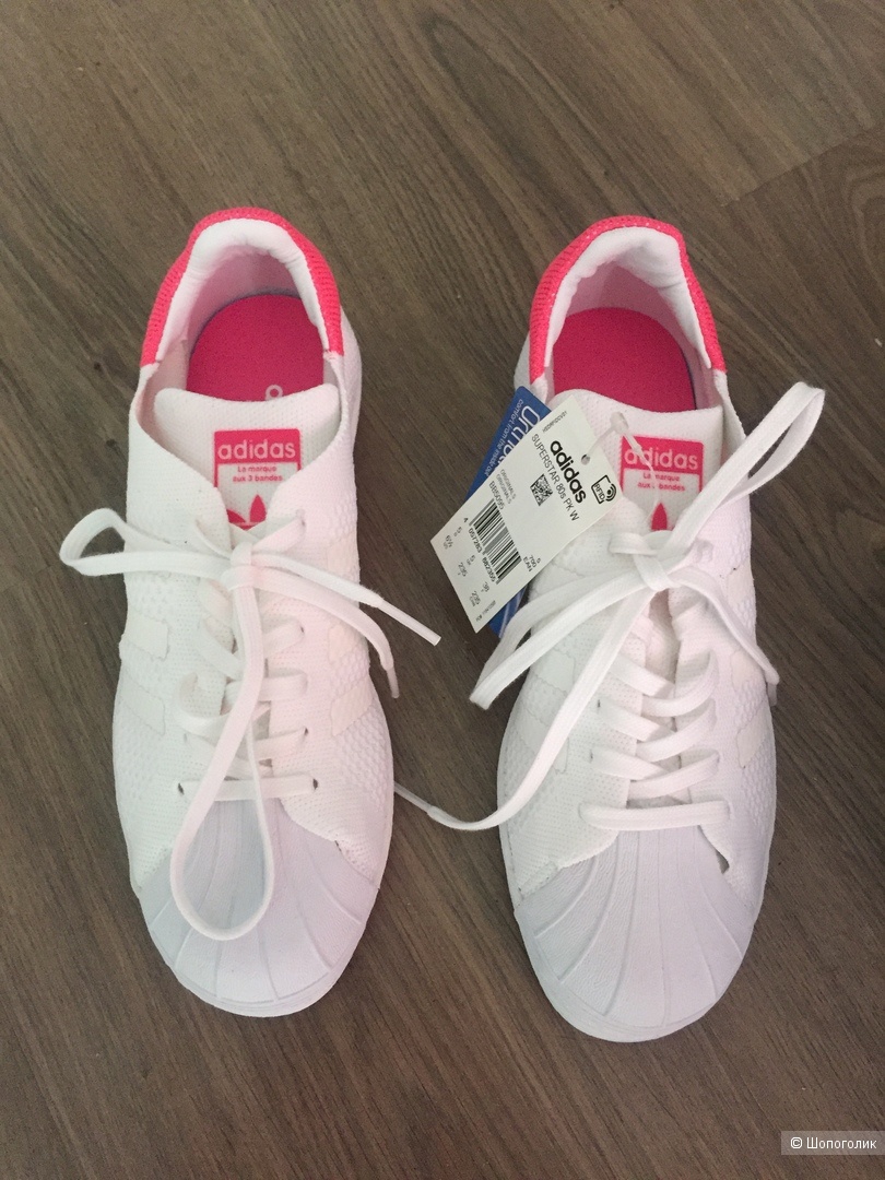 Кеды Adidas Superstar Pink, размер 37/38