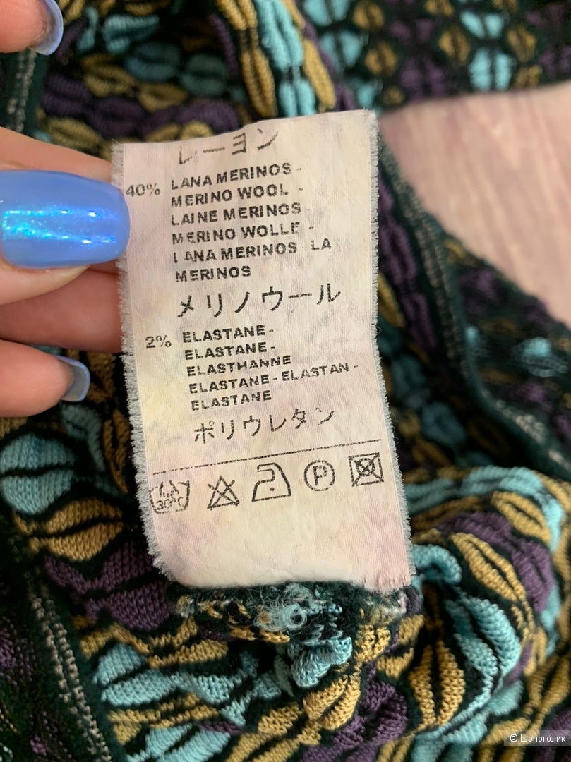 Платье из шерсти мериноса от Missoni XS/S