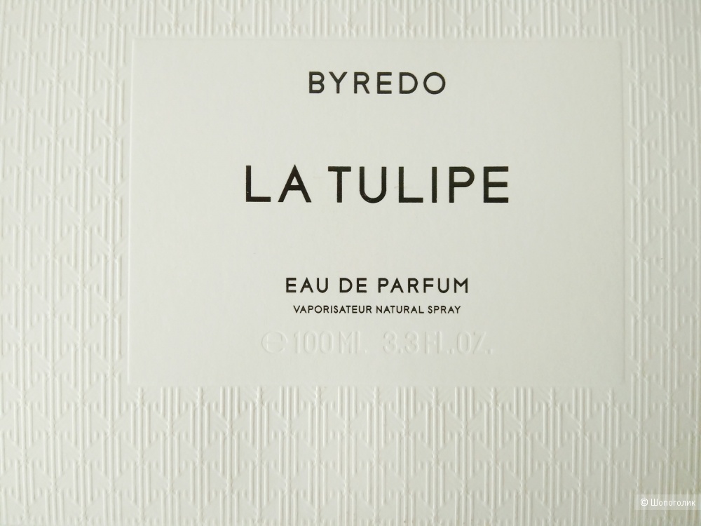 Парфюм La Tulipe Byredo,100мл