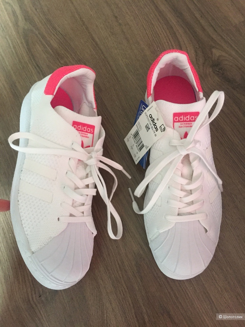 Кеды Adidas Superstar Pink, размер 37/38