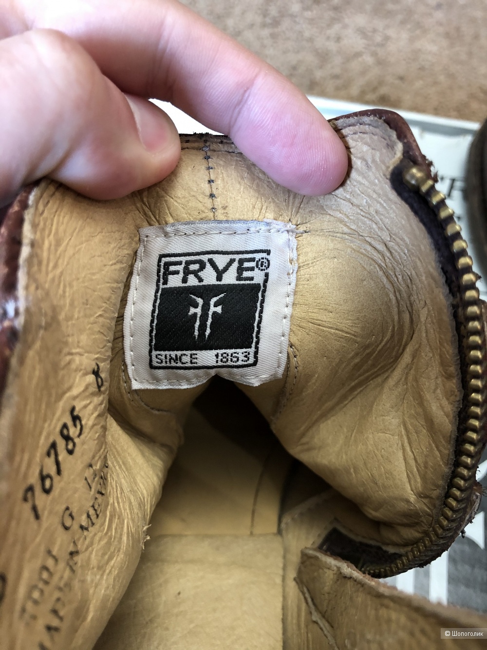 Ботинки женские FRYE размер 37, (us 7)