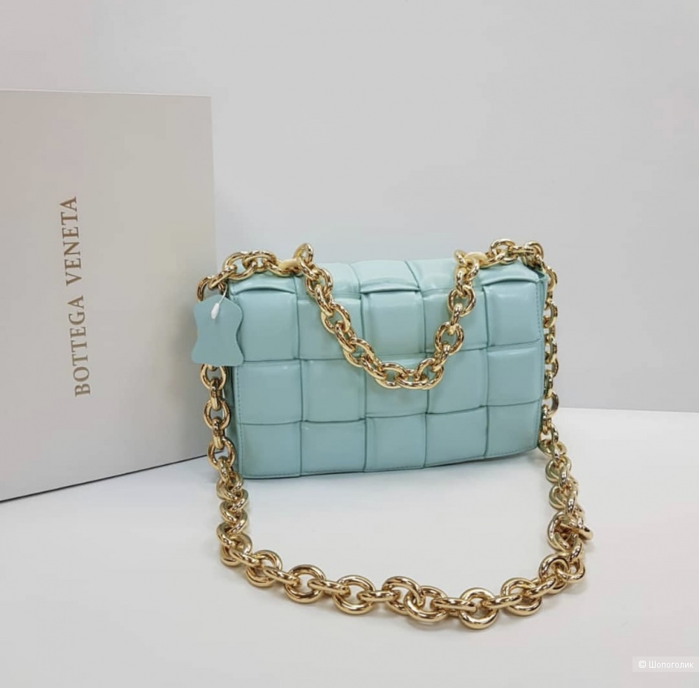 Сумка клатч Bottega veneta casette chain bag, 26/17