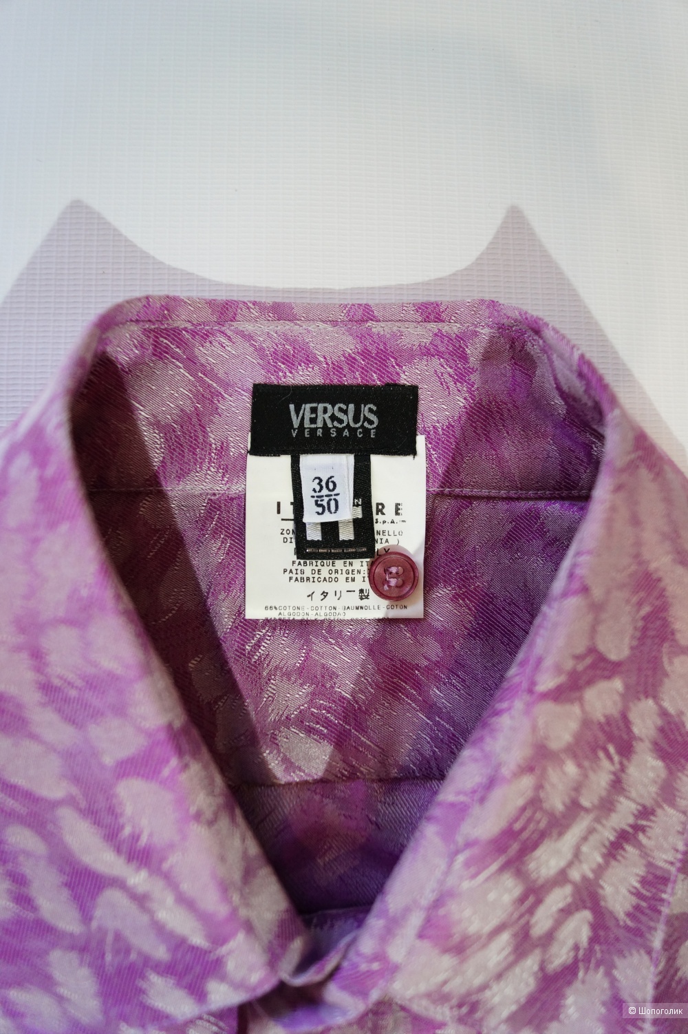 Versace versus блуза-рубашка р 48-50